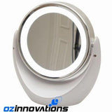 Double Sided 5X Magnifying Makeup Mirror with LED Lights