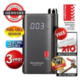 AlcoSense - Elite 3 Personal Fuel Cell Breathalyser with Bluetooth Andatech